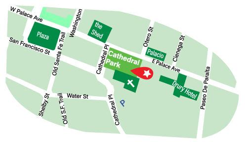 Cathedral Park Location Map