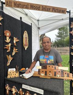 Adrian Martinez - wood